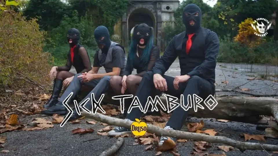 Flyer for Sick Tamburo Winter Tour, Ranica, 30 October 2026