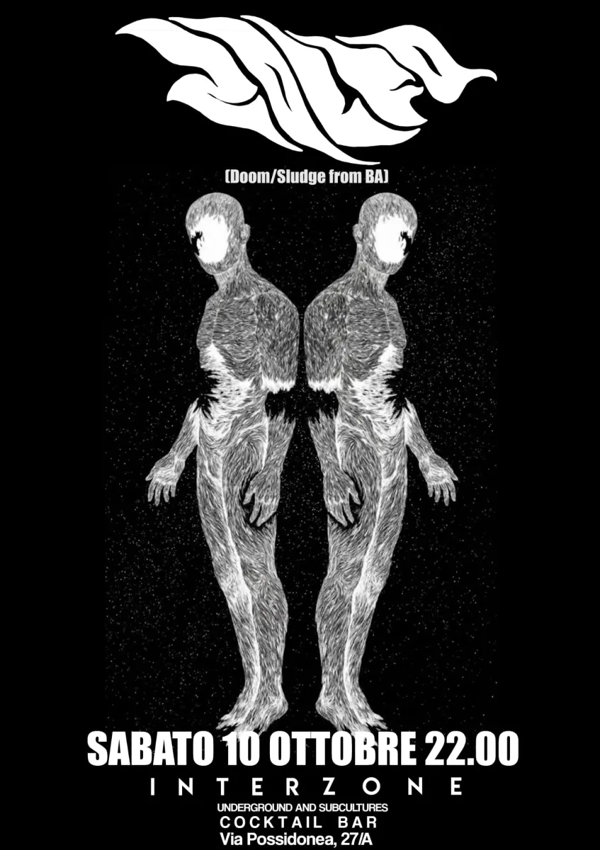 Event flyer for Zolfo, live in Reggio Calabria on 10 October 2026